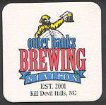 beer coaster from Oyster House Brewing Co.  ( NC-OUTB-1 )