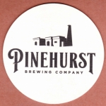 beer coaster from Pinehurst Village Brewery ( NC-PINE-2 )