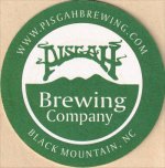 beer coaster from Pitt Street Brewing Co.  ( NC-PISG-2 )