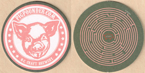 beer coaster from Pilot Brewing ( NC-PPB-2 )