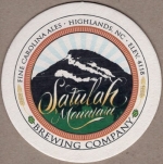 beer coaster from Seaboard Brewing ( NC-SATU-2 )