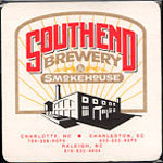 beer coaster from SouthEnd Brewing Co. ( NC-SEB-3 )