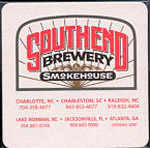 beer coaster from SouthEnd Brewing Co. ( NC-SEB-6 )