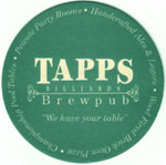 beer coaster from Tarboro Brewing Co. ( NC-TAP-1 )