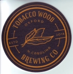 beer coaster from Tomcat Brewing Co. ( NC-TOBA-2 )