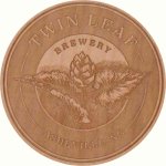 beer coaster from TwoBoros Brewery ( NC-TWL-1 )