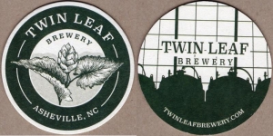 beer coaster from TwoBoros Brewery ( NC-TWL-3 )