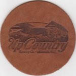 beer coaster from Uptown Brewing Co.  ( NC-UPC-1 )