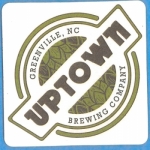 beer coaster from Uwharrie Brewing ( NC-UPTO-1 )