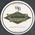beer coaster from Whalehead Brewery ( NC-WBEND-1 )