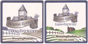 beer coaster from Westbend Brewhouse ( NC-WRB-11 )