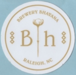 beer sticker from Bhramari Brewhouse (Hivemind Brewing Co.) ( NC-BREE-STI-1 )