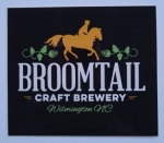 beer sticker from Brown Truck Brewery ( NC-BROO-STI-1 )