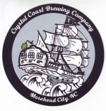 beer sticker from Currahee Brewing Co. ( NC-CRYS-STI-2 )