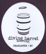 beer sticker from Double Barley Brewing Co. ( NC-DIVI-STI-1 )