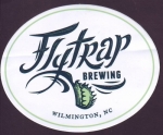 beer sticker from Fonta Flora Brewery ( NC-FLYT-STI-1 )