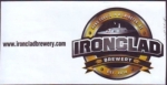 beer sticker from JoCo Brewing Company ( NC-IRON-STI-2 )