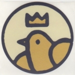 beer sticker from Koi Pond Brewing Co.  ( NC-KING-STI-2 )