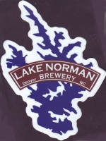 beer sticker from Lake Norman Brewing Co. ( NC-LAKN-STI-1 )