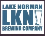 beer sticker from Laughing Dogs Brewing ( NC-LNBM-STI-1 )