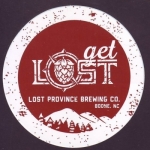 beer sticker from Lost Worlds Brewing ( NC-LOST-STI-2 )