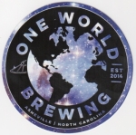 beer sticker from Outer Banks Brewing Station ( NC-ONEW-STI-1 )