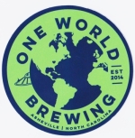 beer sticker from Outer Banks Brewing Station ( NC-ONEW-STI-3 )