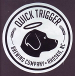 beer sticker from R & D Brewing Co.  ( NC-QUIC-STI-1 )