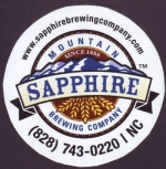 beer sticker from Satulah Mountain Brewing Co. ( NC-SAPP-STI-1 )