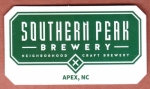 beer sticker from Southern Pines Brewery ( NC-SOUR-STI-1 )