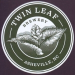 beer sticker from TwoBoros Brewery ( NC-TWL-STI-1 )