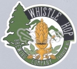 beer sticker from White Lake Brewing ( NC-WHIS-STI-1 )