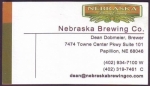 beer business card and similar from Nebraska Brewing Co., The ( NE-NEBR-BIZ-1 )