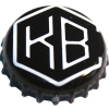 beer crown cap from Kros Strain Brewing Co. ( NE-KINK-CAP-2 )