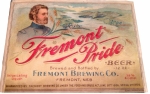 beer label from Gehling Brewing Co. ( NE-FRE-LAB-4 )