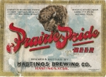 beer label from Heavy Brewing ( NE-HAST-LAB-4 )