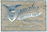 beer label from Otoe Brewing Co. ( NE-OMBR-LAB-1 )