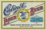 beer label from White Elm Brewing Co. ( NE-WEST-LAB-2 )