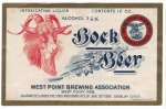 beer label from White Elm Brewing Co. ( NE-WEST-LAB-7 )