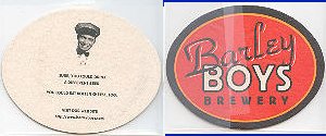 beer coaster from Bearded Brewer Artisan Ales ( NE-BARL-3 )