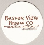 beer coaster from Benson Brewery ( NE-BEAV-1 )