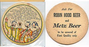 beer coaster from Fred Krug Brewing Co., Inc. ( NE-FON-6 )