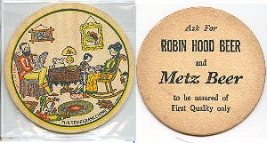 beer coaster from Fred Krug Brewing Co., Inc. ( NE-FON-8 )