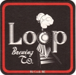 beer coaster from Lost Way Brewery ( NE-LOOP-2 )