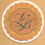 beer coaster from Lumen Beer Co ( NE-LUCK-1 )