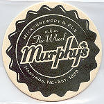 beer coaster from Nebraska Brewing ( NE-MURP-1 )