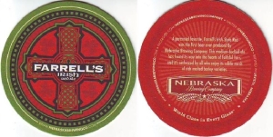 beer coaster from Nebraska Brewing Co., The ( NE-NEBR-18 )