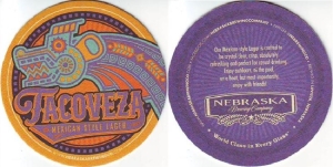 beer coaster from Nebraska Brewing Co., The ( NE-NEBR-19 )