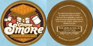 beer coaster from Nebraska Brewing Co., The ( NE-NEBR-21 )