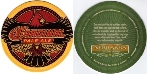 beer coaster from Nebraska Brewing Co., The ( NE-NEBR-24 )